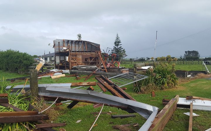 Photos: Autumn storm causes damage across New Zealand | RNZ News