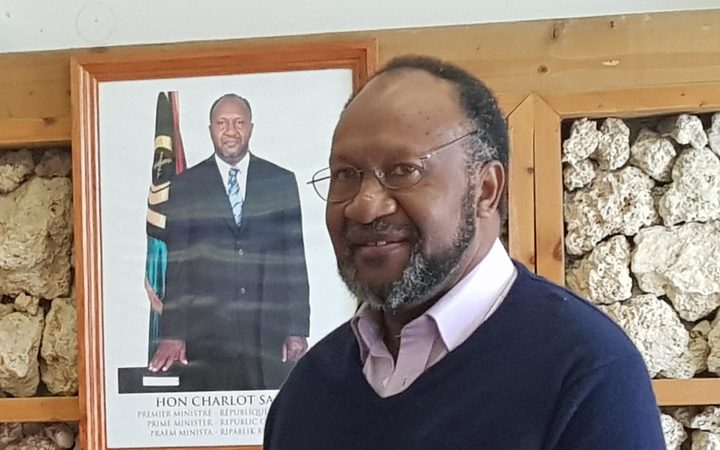 Prime Minister of Vanuatu Charlot Salwai