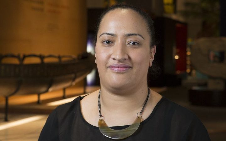 Nina Tonga, curator of Pacific Art at Te Papa.