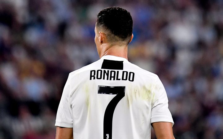 ronaldo back jersey