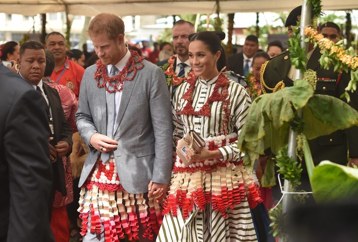 Tonga Gives Woven Mats To Duke And Duchess Rnz News