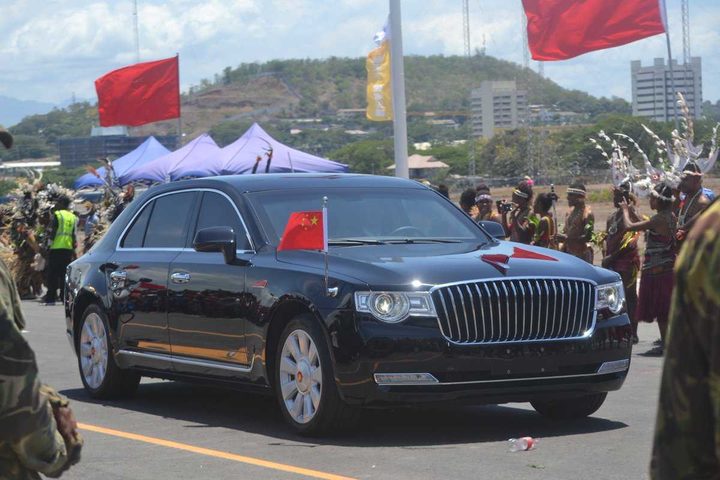 Chinese president opens new six-lane road in PNG capital | RNZ News