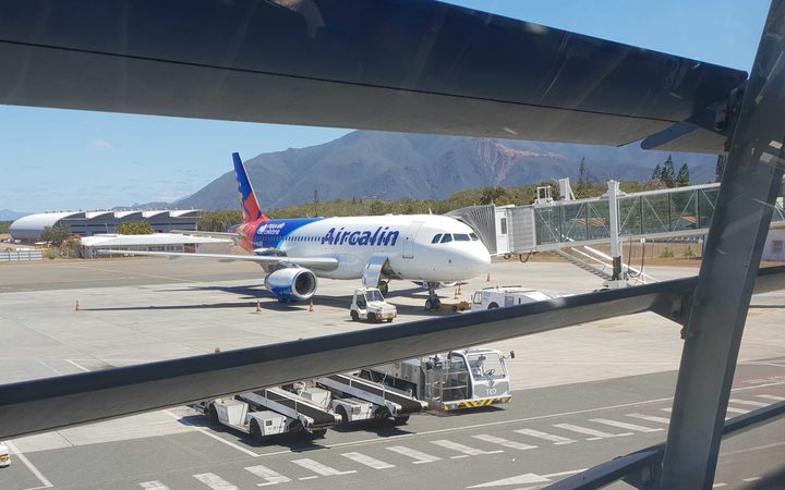 Noumea airport at La Tontouta New Caledonia