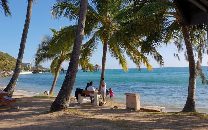 Plage de l'Anse Vata à Nouméa