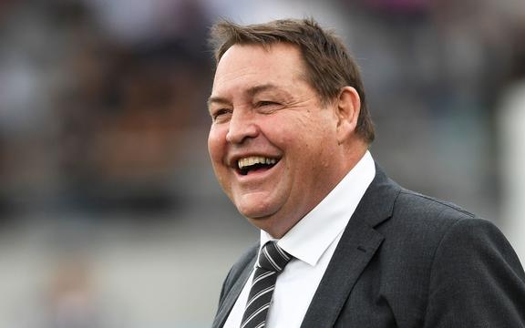 All Blacks Coach Steve Hansen.
