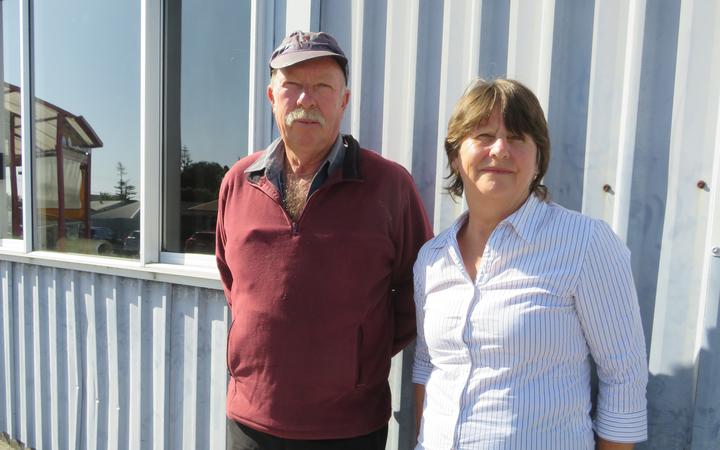 Nijole Vickerman and her husband Kent. Nijole has been diagnosed with lung cancer after dealing with a chronic cough for 10 months.  