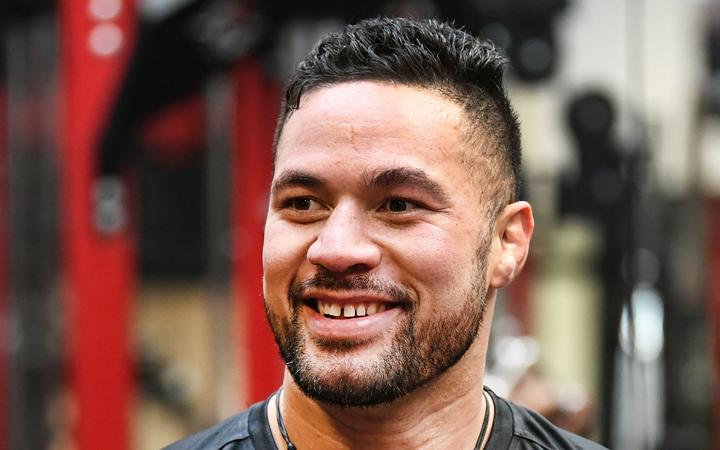 New Zealand heavyweight boxer Joseph Parker.