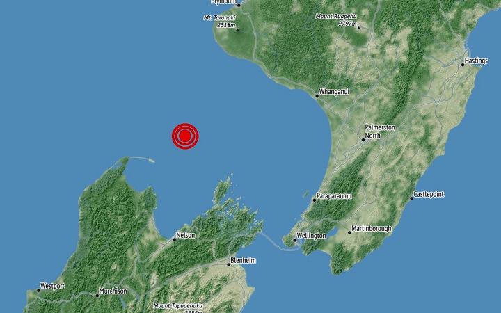 A 5.5-magnitude earthquake was felt across central New Zealand