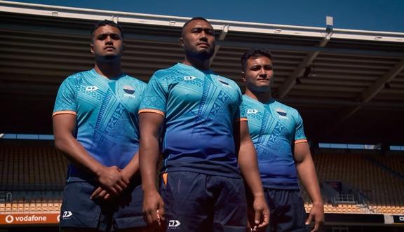 Moana Pasifika reveal their home jerseys for the Super Rugby Pacific competition in 2022. 