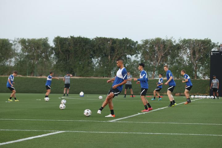 Winston Reid (c) is a key figure for the All Whites in Qatar.