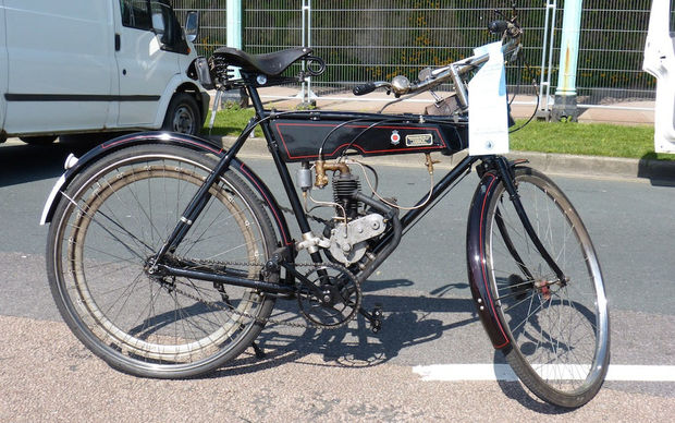 homemade motorized bicycle