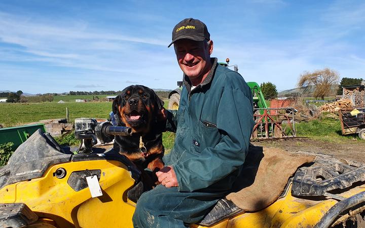 Dairy farmer Jody James