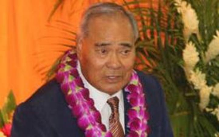 The Governor of American Samoa Lolo Moliga. 