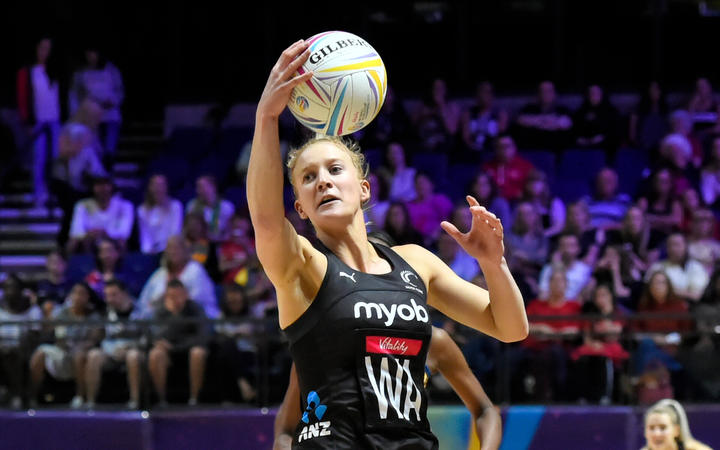 Vitality Netball World Cup - New Zealand v Barbados - Shannon Saunders.