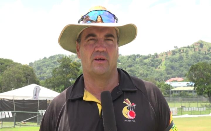 PNG coach Joe Dawes.