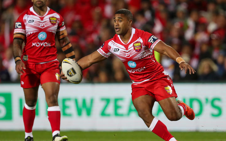 Michael Jennings scored one and set up another try for Tonga.