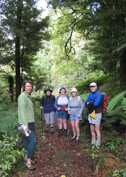 Walkers on Westridge Farm.