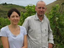 Andria Monin and Dermott McCollum from Stonecroft Wines.