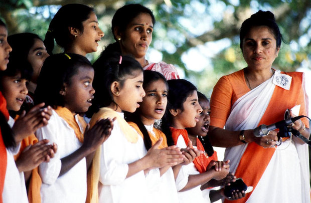 Women and children in Fiji