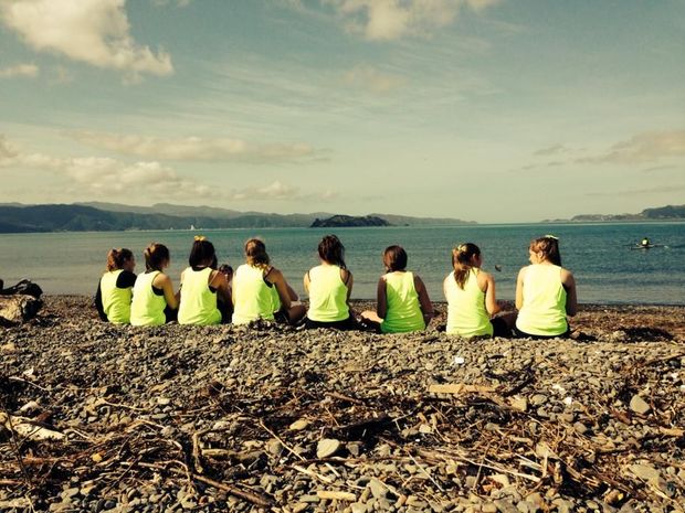 Rowing Petone novice girls