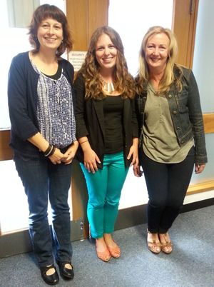 Antonia Lyons, Anna Tonks and Trish Niland