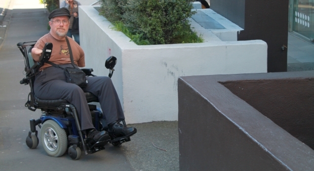 Mike outside RNZ House