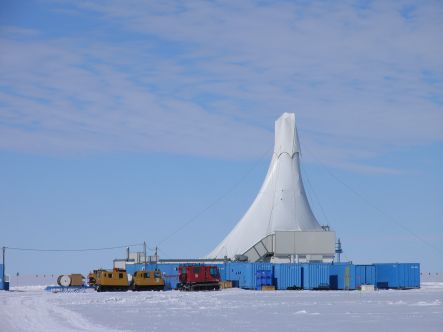 The Andrill drill rig near New Zealand's Scott Base