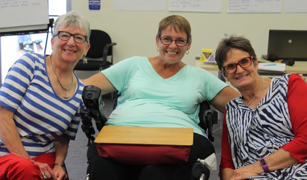 Keran Howe, Susan Salthouse and Sue Sherrard