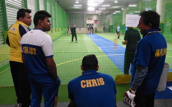 Sri Lankans Indoor cricket