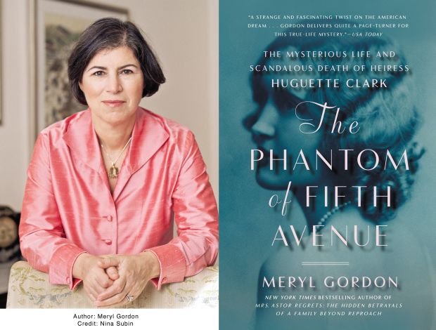 Meryl Gordon and book cover