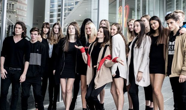 International model Ashleigh Good leads front and centre images by Sonia Sly of