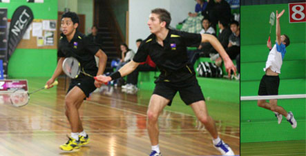 badminton oliver leydon davis