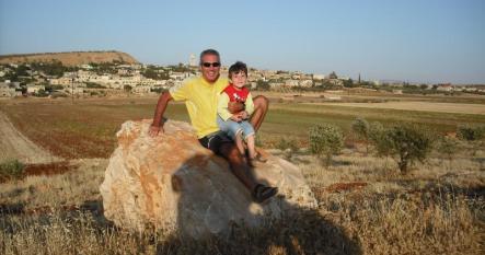 John Tait Cycling in Syria