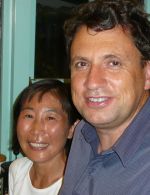 Dr Thomas Robinson with his wife Dr Tsui Wen Chen, who is sometimes mistaken for a mail-order bride