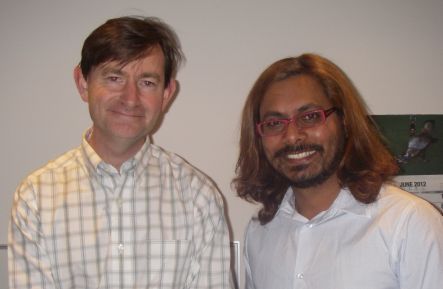 Grant Searchfield and Giriraj Shekhawat